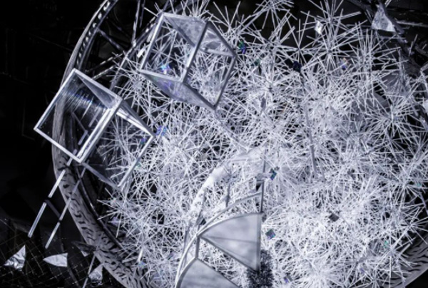 曲线几何元素时尚婚礼策划